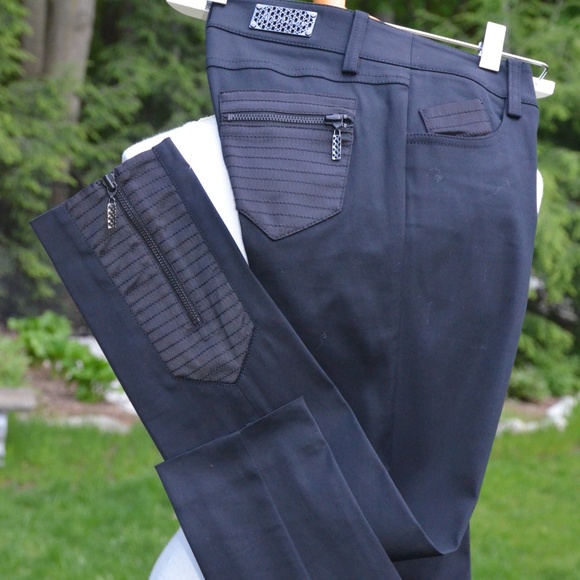 MARCIANO EMBELLISHED BLACK PANTS / BUNDLE & SAVE! - Picture 14 of 15